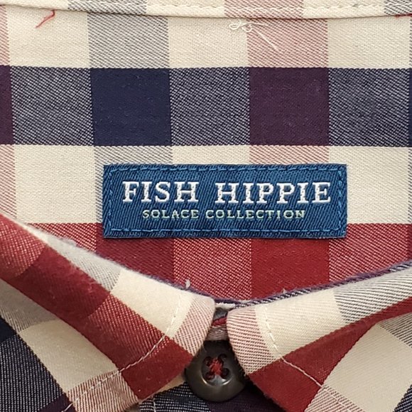 Fish Hippie Shirts Fish Hippie Solace Collection Button Down Xxl